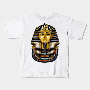 Ancient Egypt Design 5 ( King Tut ) Kids T-Shirt